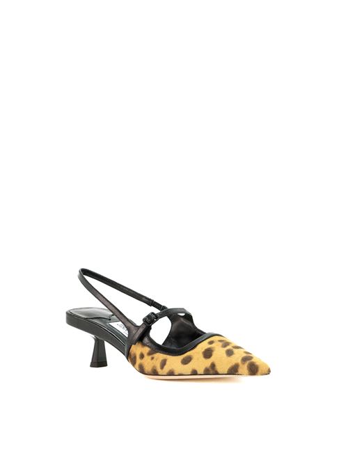 Slingback Didi JIMMY CHOO | DIDI 45 BXRNATURAL/BLACK